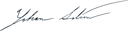 Yohance Salimu signature