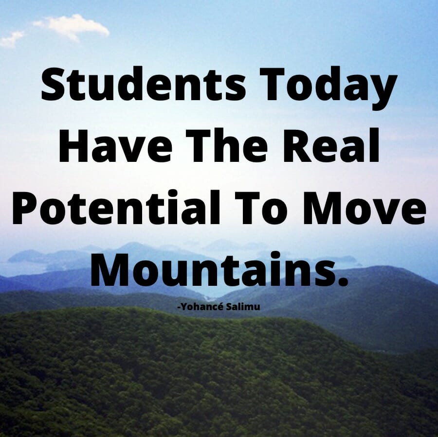 you can not only plan about life with mountain view